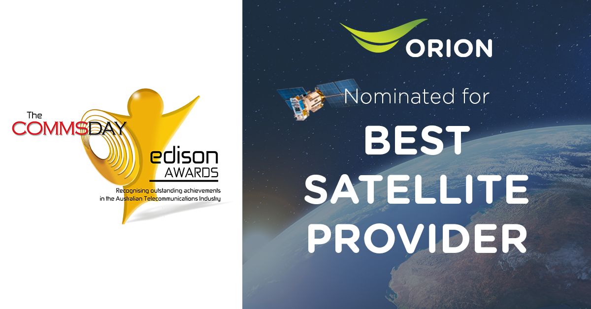 Orion Satellite Systems nominated as best satellite provider